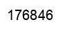 Number 176846 black image