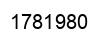 Number 1781980 black image