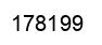 Number 178199 black image