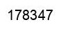 Number 178347 black image