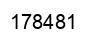 Número 178481 imagen negro