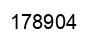 Number 178904 black image
