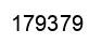 Number 179379 black image