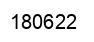 Número 180622 imagen negro