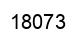 Number 18073 black image
