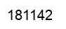 Number 181142 black image