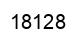 Number 18128 black image