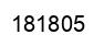 Número 181805 imagen negro