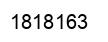 Número 1818163 imagen negro