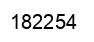Número 182254 imagen negro