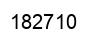 Number 182710 black image