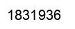 Number 1831936 black image