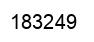 Número 183249 imagen negro