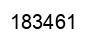 Número 183461 imagen negro