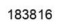 Número 183816 imagen negro