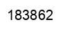 Número 183862 imagen negro