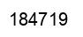 Número 184719 imagen negro