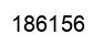 Number 186156 black image