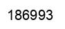 Número 186993 imagen negro