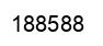 Número 188588 imagen negro