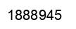 Número 1888945 imagen negro