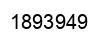 Número 1893949 imagen negro