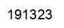 Number 191323 black image