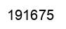 Number 191675 black image
