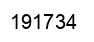 Número 191734 imagen negro