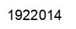 Number 1922014 black image