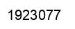 Number 1923077 black image