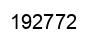 Número 192772 imagen negro