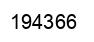 Número 194366 imagen negro