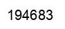 Número 194683 imagen negro