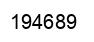 Número 194689 imagen negro