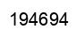 Número 194694 imagen negro