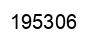 Number 195306 black image