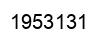 Number 1953131 black image