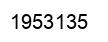 Number 1953135 black image