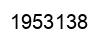 Number 1953138 black image