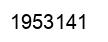 Number 1953141 black image