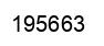 Number 195663 black image
