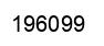 Number 196099 black image
