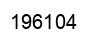 Number 196104 black image