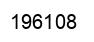 Number 196108 black image