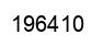 Number 196410 black image