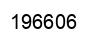 Number 196606 black image