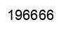 Number 196666 black image