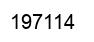 Number 197114 black image