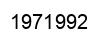 Number 1971992 black image